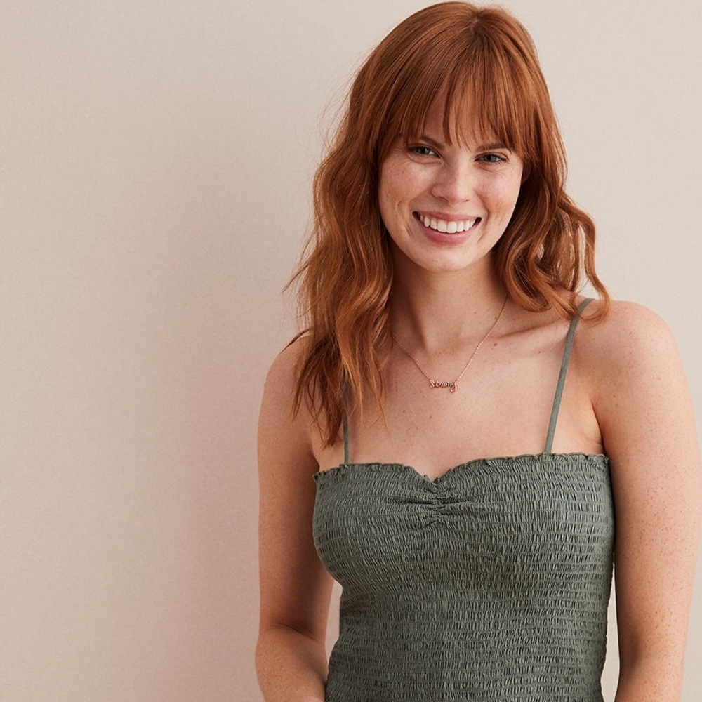 AERIE  Smocked Tube Top